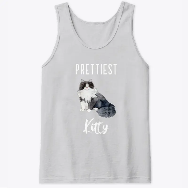 Prettiest Kitty Design | Cute Cat Tee