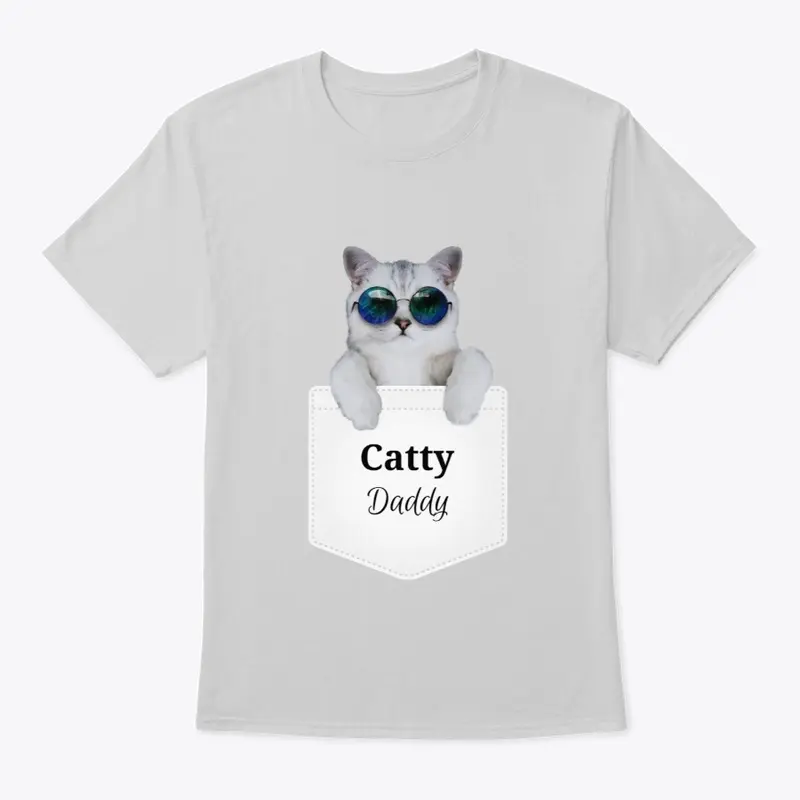 Catty Daddy Design | Cat Tee