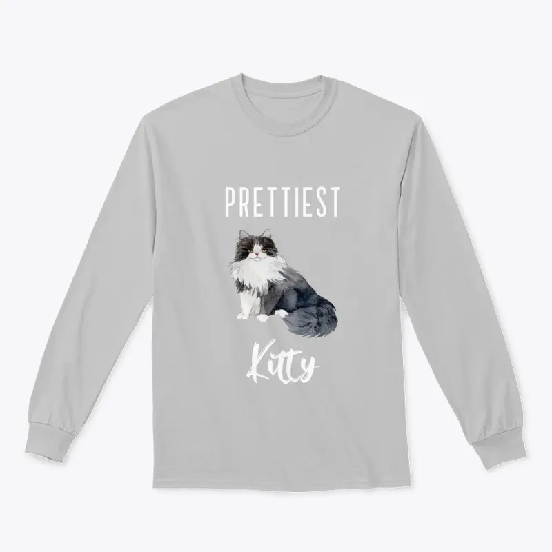 Prettiest Kitty Design | Cute Cat Tee