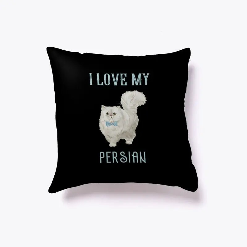 Love My Persian Cat Design | Cat Tee