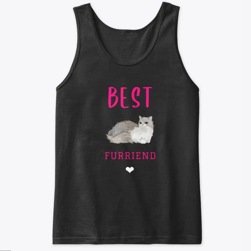 Best Furriend Design | Fun Cat Tee