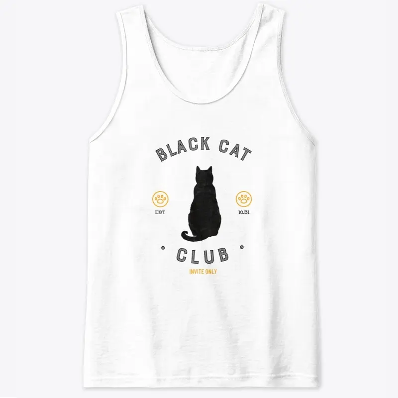 Black Cat Club | Halloween Cat Design