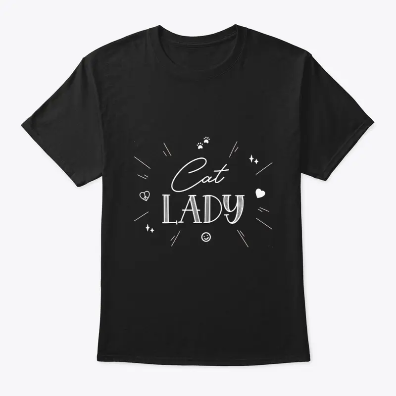 Cat Lady Design | Cat Tee