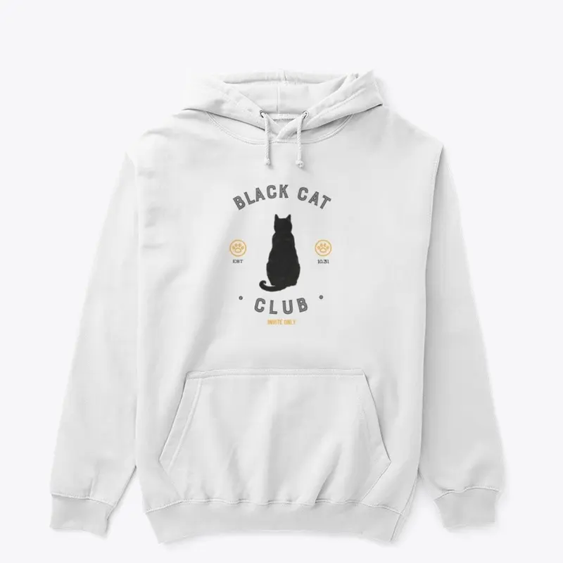 Black Cat Club | Halloween Cat Design