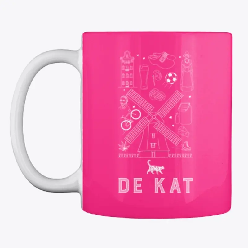 De Kat Design | Netherlands Cat Tee