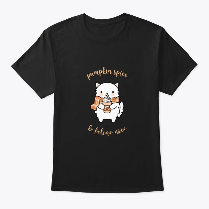 Pumpkin Spice Cat Design | Fall Cat 