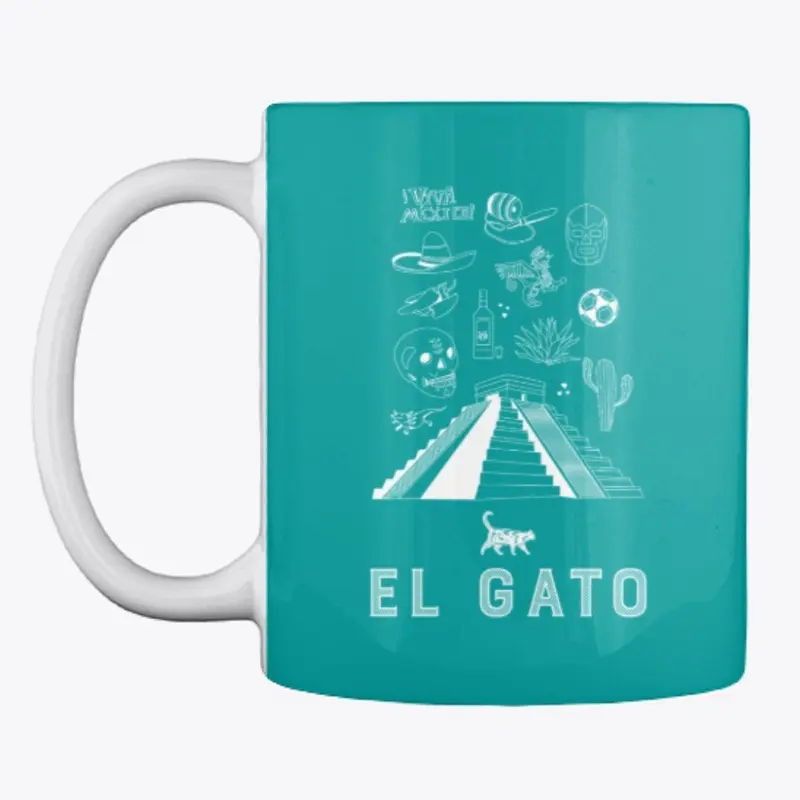 El Gato Design | Mexico Cat Tee