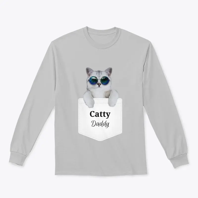 Catty Daddy Design | Cat Tee