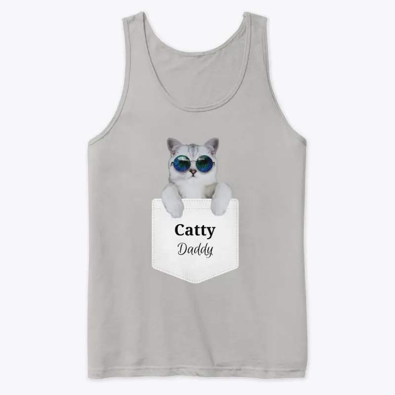 Catty Daddy Design | Cat Tee