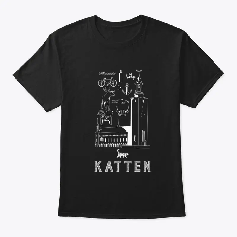 Katten Design | Sweden Cat Tee