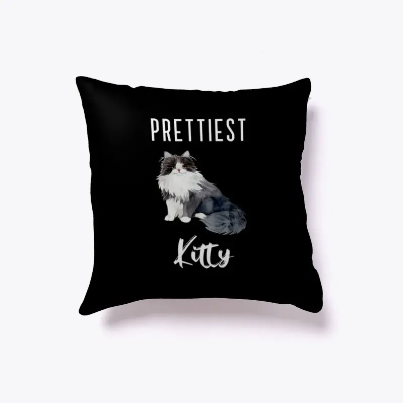 Prettiest Kitty Design | Cute Cat Tee