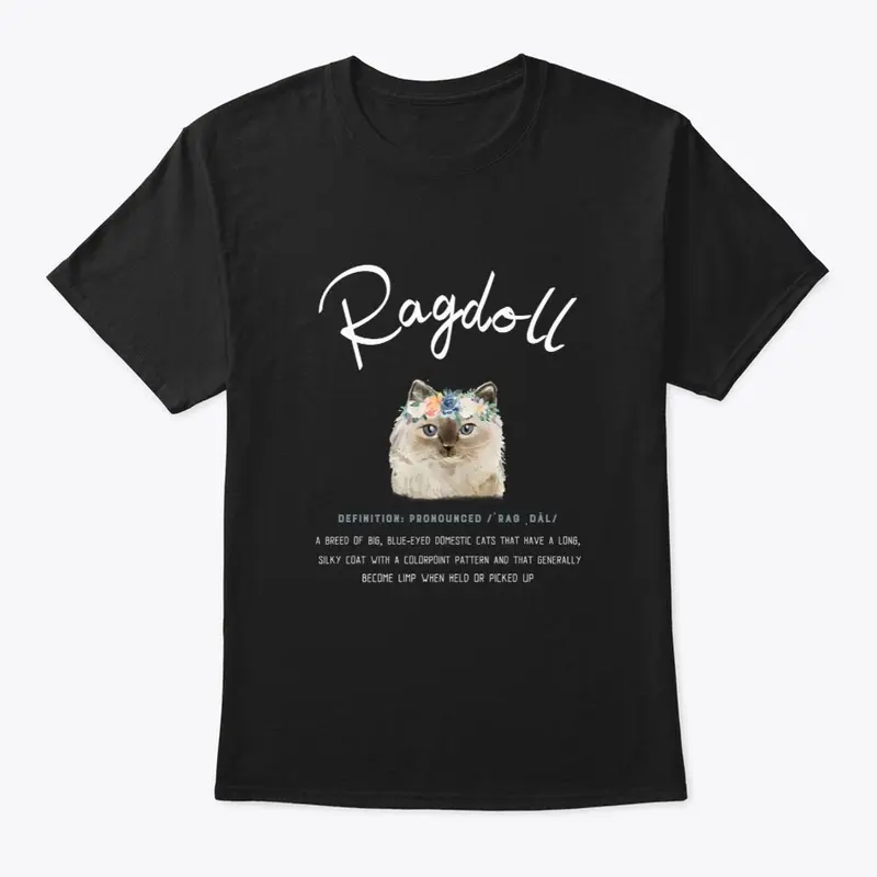 Ragdoll Definition Design | Cat Tee